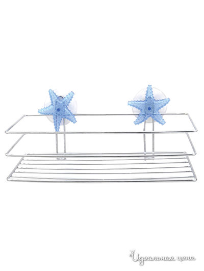 Полочка для ванной комнаты Regent, цвет стальной