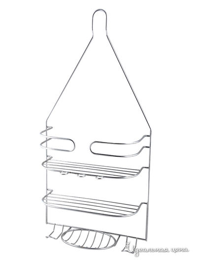 Декор ванной Regent, цвет стальной