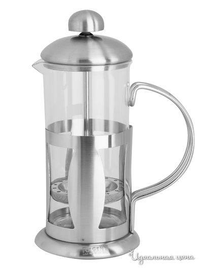 Френч-пресс, 0,35 л Regent, цвет металл