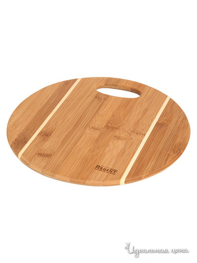 Доска разделочная, 26х26х0,9 см Regent, цвет коричневый