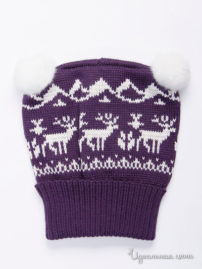 Шапка Happyhats, цвет черничный