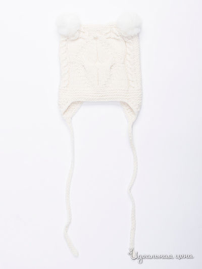 Шапка Happyhats, цвет молочный