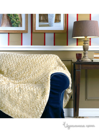 Плед, 180x210 см Daily by T., цвет экрю