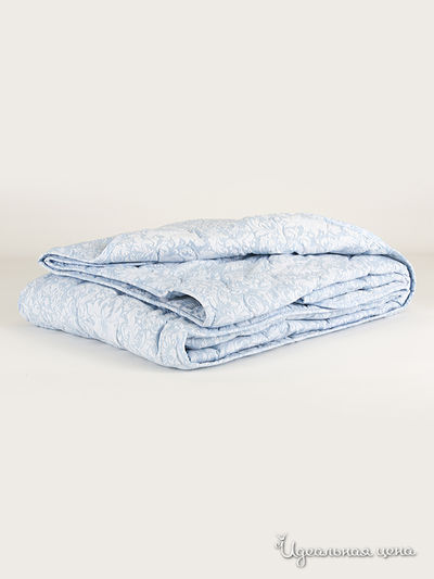 Одеяло, 175х200 см Classic by T., цвет голубой