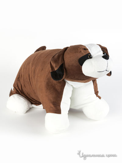 Подушка 40x40 см Togas, цвет коричневый