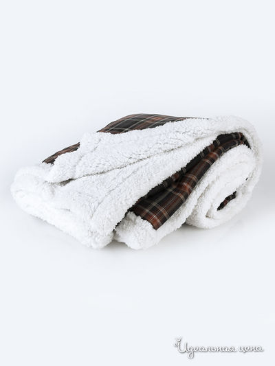 Плед, 140x200 см Togas, цвет синий, бордовый