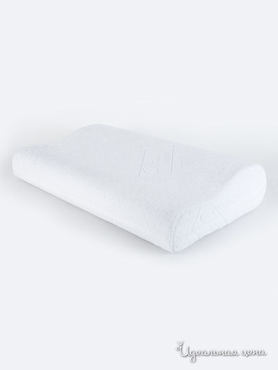 Подушка ортопедическая 50х30х10 см Togas, цвет белый