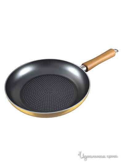 Сковорода 24 см Биофлон, цвет лимонный, черный