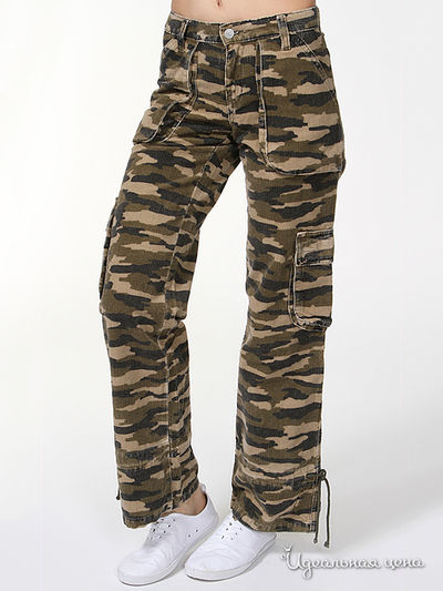 Джинсы Tutty, цвет милитари