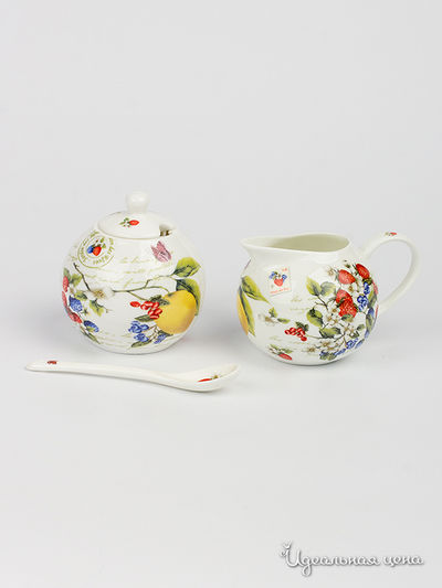 Набор кухонных принадлежностей: сахарница, молочник Nuova R2S, цвет Мультиколор