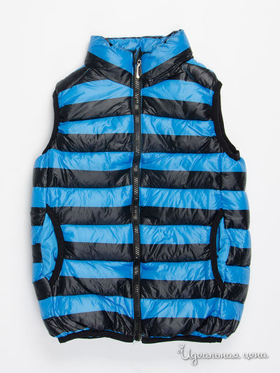 Жилет Kidly, цвет голубой, черный