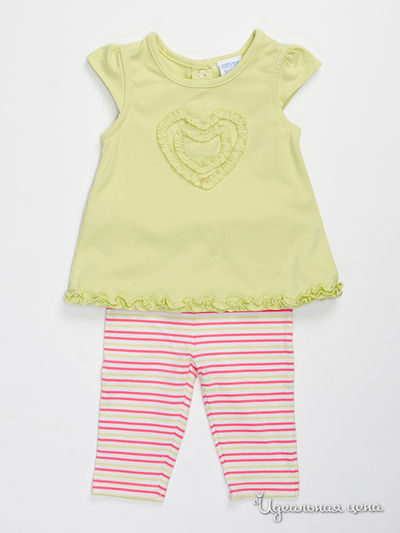 Комплект Cutie Bear, цвет салатовый, розовый