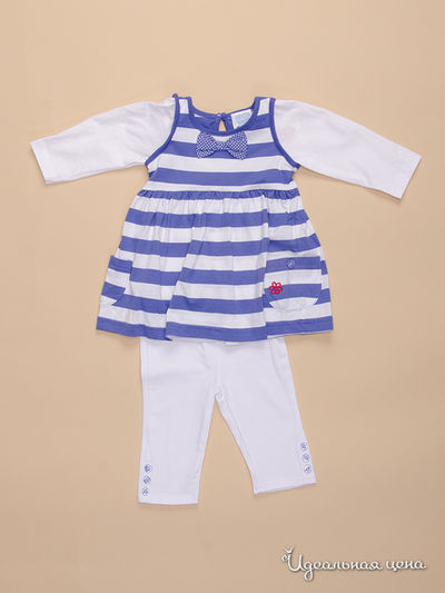 Комплект Cutie Bear, цвет бело-фиолетовый