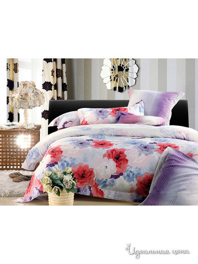 Комплект постельного белья Евро Tiffany&#039;s secret, цвет мультиколор