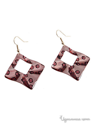 Серьга Be You to Full, цвет бронза