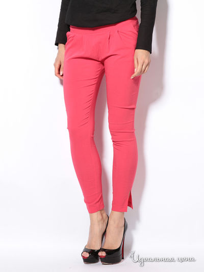 Брюки L.A.V. Fashion, цвет коралловый