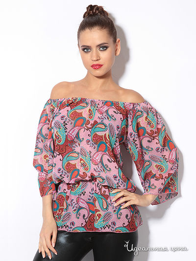 Блуза L.A.V. Fashion, цвет мультиколор