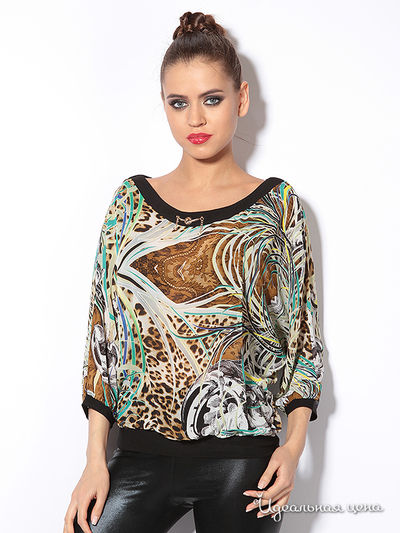 Блуза L.A.V. Fashion, цвет мультиколор