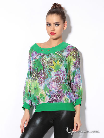 Блуза L.A.V. Fashion, цвет мультиколор