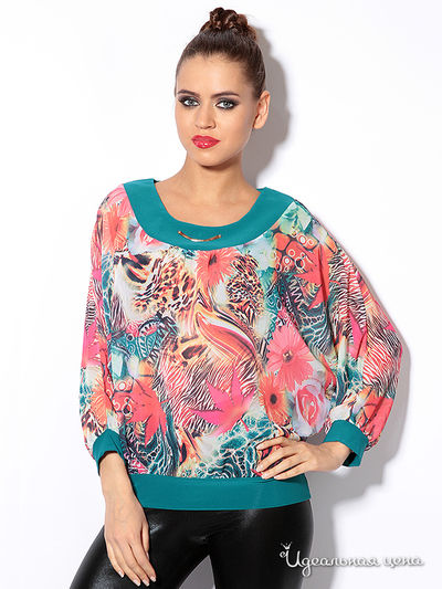 Блуза L.A.V. Fashion, цвет мультиколор