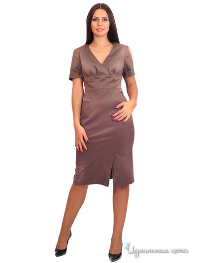 Платье Ladystyle, цвет кофейное