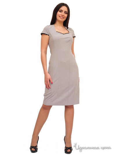 Платье Ladystyle, цвет серый