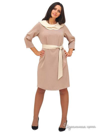 Платье Ladystyle, цвет бежевый