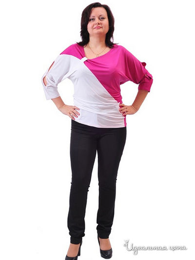 Блуза Ladystyle, цвет розовый