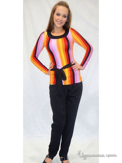 Блуза Ladystyle, цвет Полоска