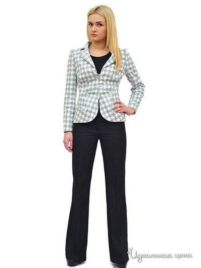 Жакет Ladystyle, цвет черный, белый