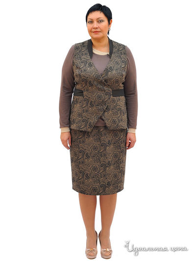 Комплект Ladystyle, цвет черно-коричневый