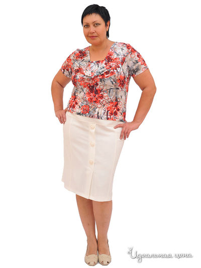 Юбка Ladystyle, цвет молочный