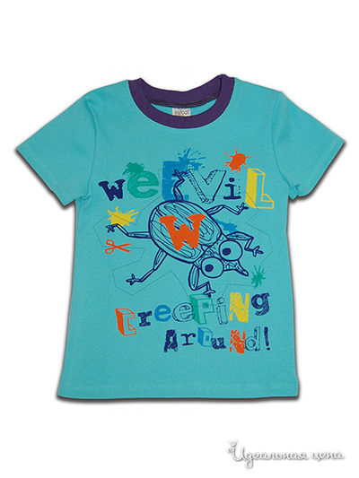 Футболка Yaloo Kids, цвет голубой