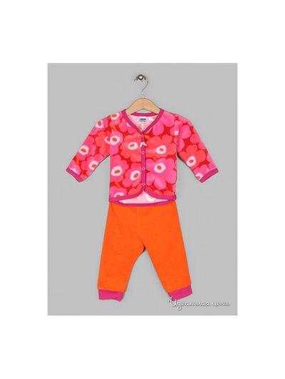 Костюм Yaloo Kids, цвет розовый, оранжевый
