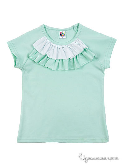 Блуза Mini Maxi, цвет св.бирюза