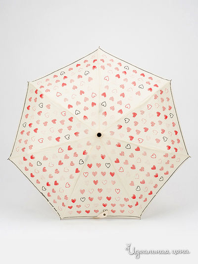 Зонт Moschino, цвет молочный