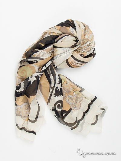 Палантин Pollini, цвет коричневый