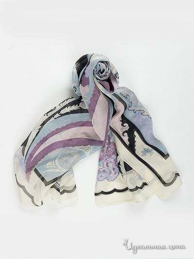 Палантин Pollini, цвет синий