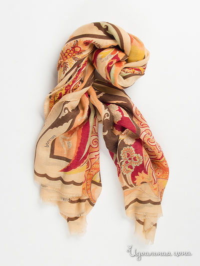 Палантин Pollini, цвет бежевый