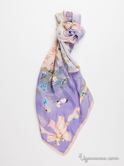 Платок Moschino, цвет Мультиколор