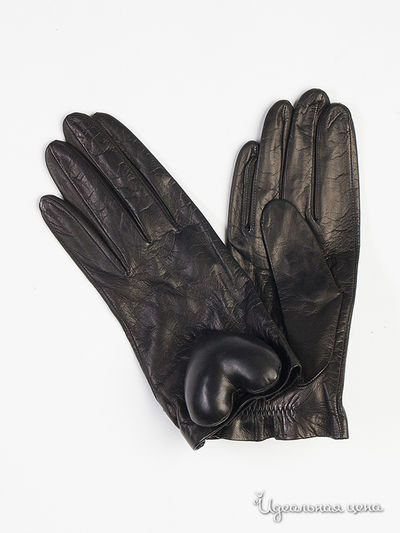 Перчатки Moschino, цвет черный