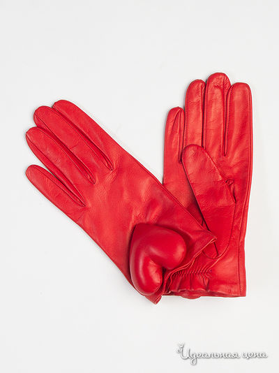 Перчатки Moschino, цвет Красный