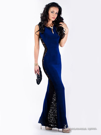 Платье La Cafe, цвет синий