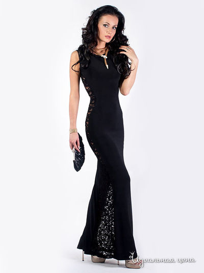 Платье La Cafe, цвет черный