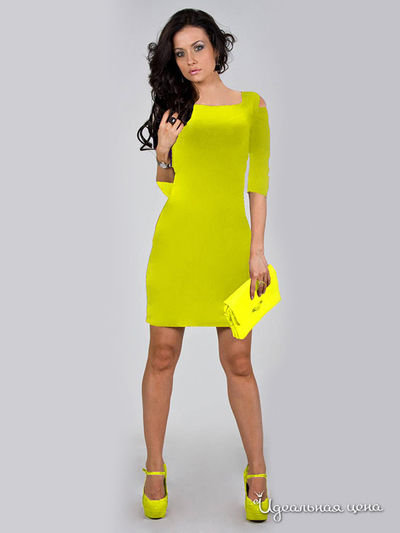 Платье La Cafe, цвет Желтый