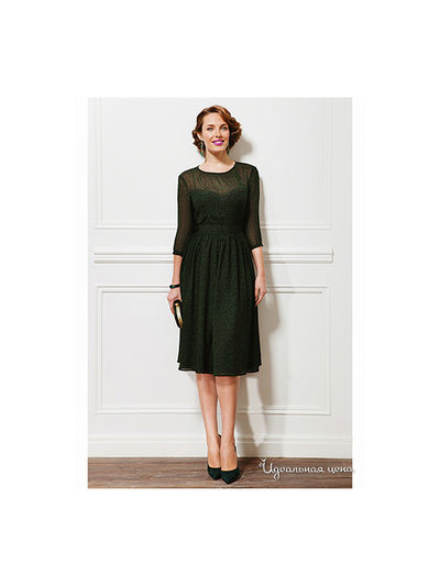 Платье La Vida Rica, цвет зеленый