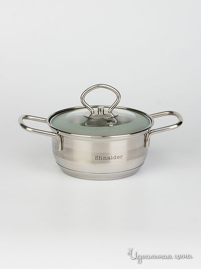Кастрюля Shnaider, цвет металл