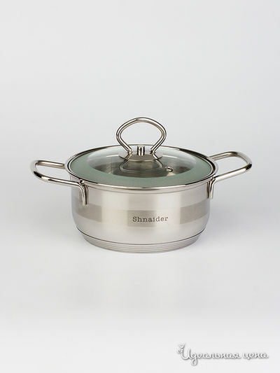 Кастрюля Shnaider, цвет металл