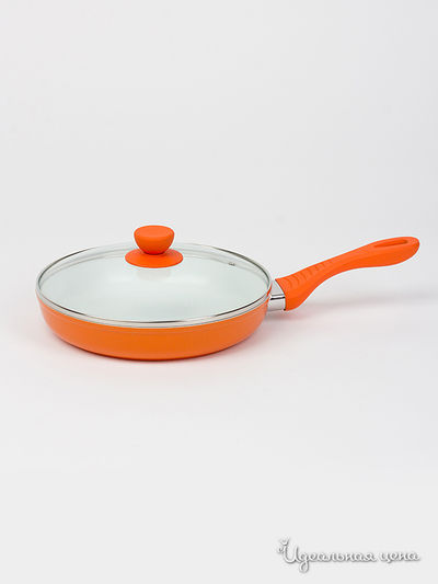 Сковорода Shnaider, цвет красный, зеленый, оранжевый.