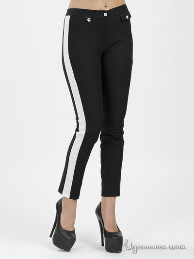 Брюки Pois, цвет черный/молочный